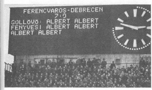 FTC - Debrecen: 7-0, Albert 6 góljával