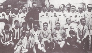 Álló sor balról: Opata, Kohut, Priboj, Hungler II., Zsák, Fuhrmann, Molnár, Kléber, Senkey I., Rebro, Zloch, Takács I. 